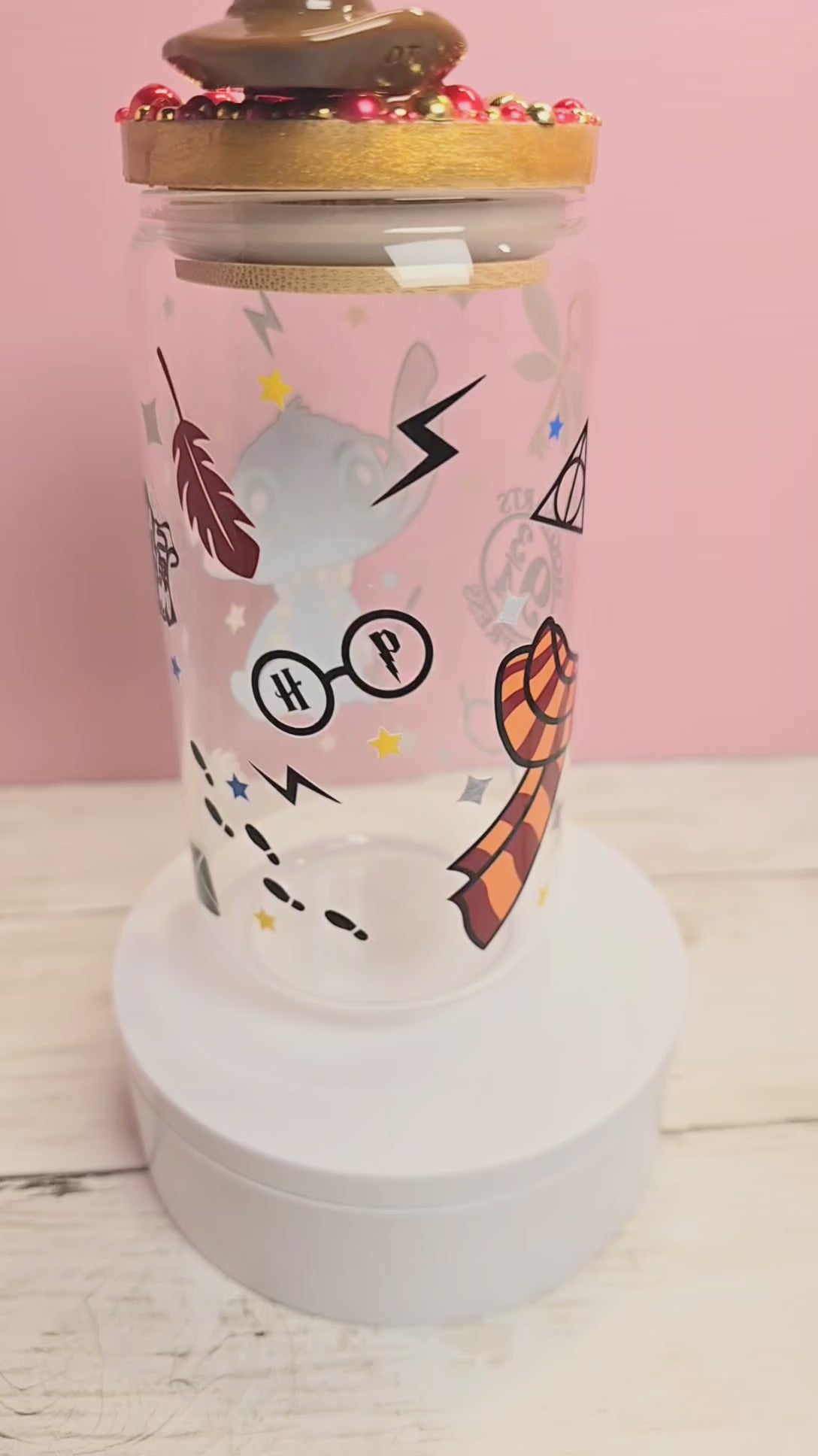 Glass 16oz Tumbler