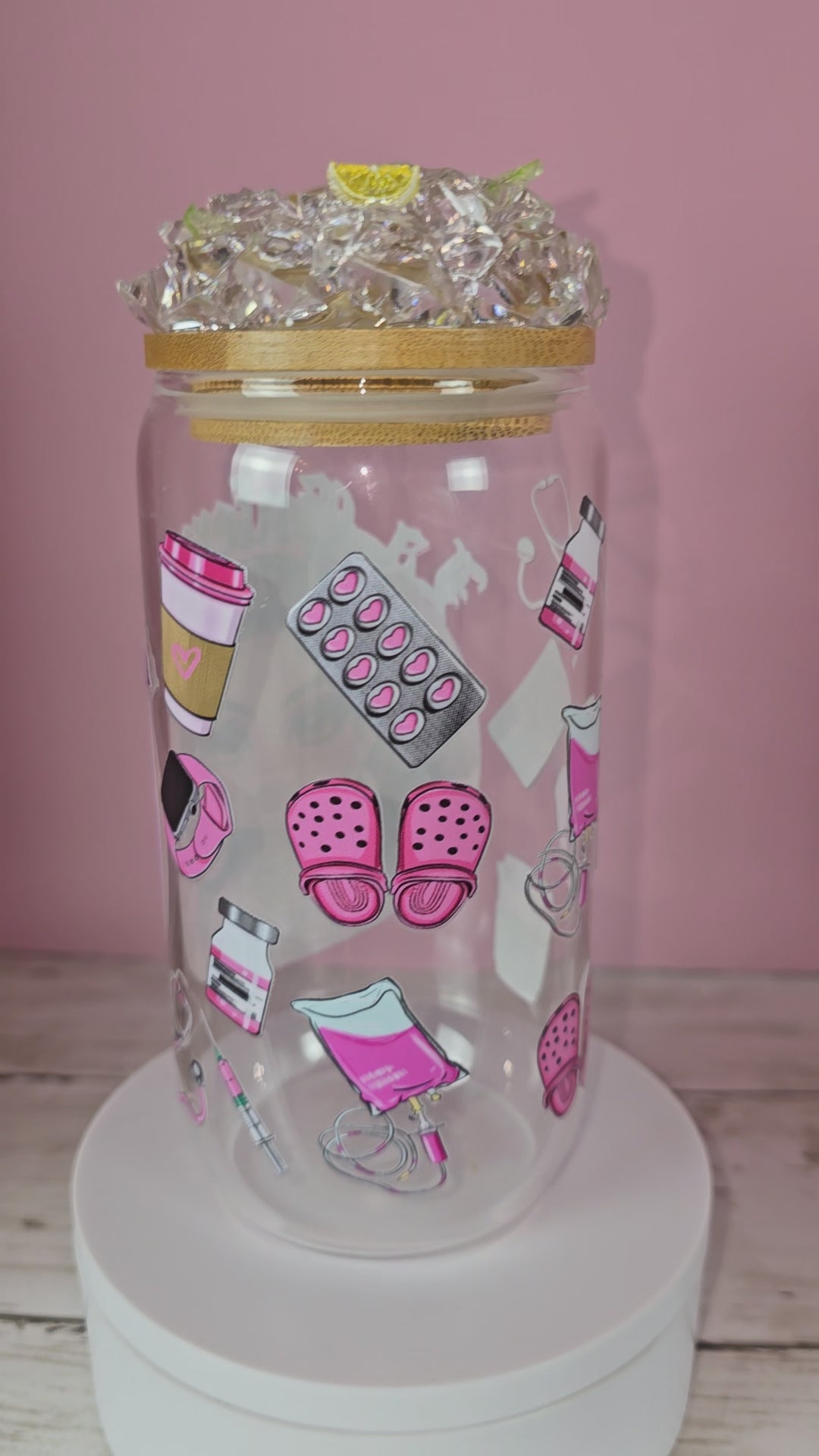 Nurse Glas Cup